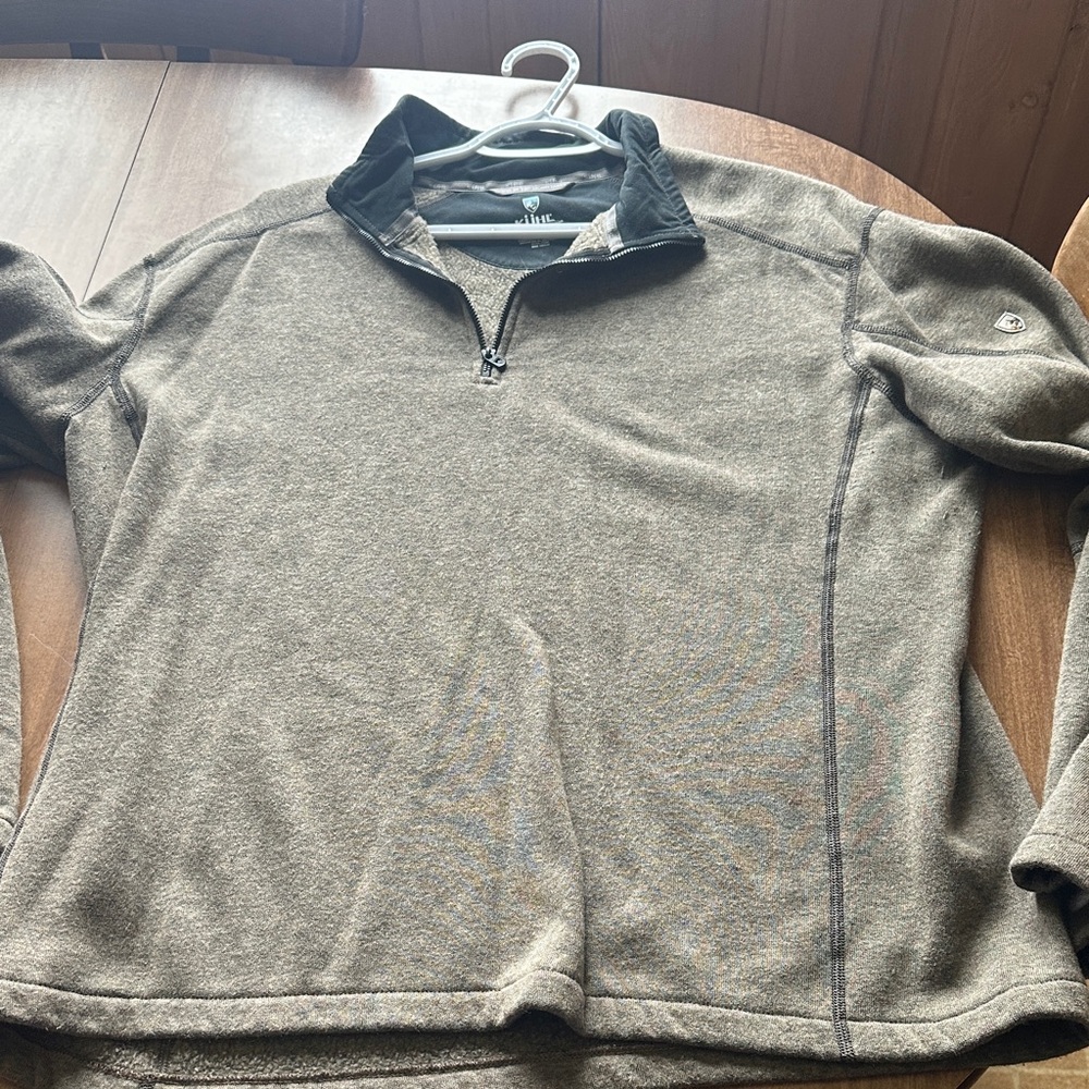 Kuhl Men's Tan Pullover Shirt